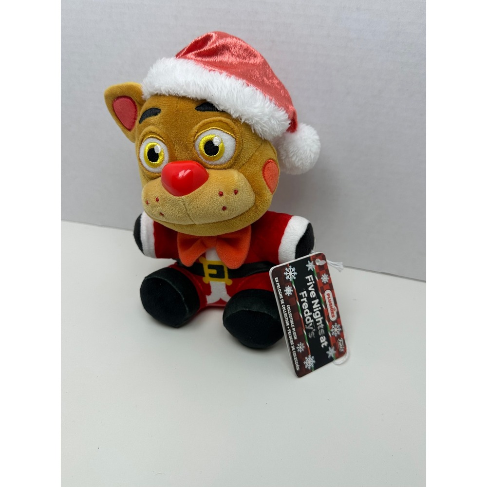 Funko Five Nights at Freddys Christmas Santa Freddy Plush FNAF Holiday Toy NWT